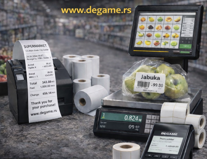 Proizvodnja i distribucija termo rolni i etiketa